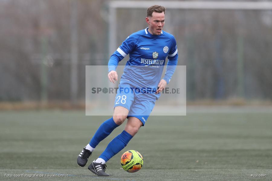 Marc Hänschke, Sepp-Endres-Sportanlage, Würzburg, 29.01.2022, BFV, sport, action, Fussball, Januar 2022, Saison 2021/2022, Landesfreundschaftsspiele, Verbandsliga Würrtemberg, Bayernliga Nord, FSV, WFV, FSV Hollenbach, Würzburger FV - Bild-ID: 2316891