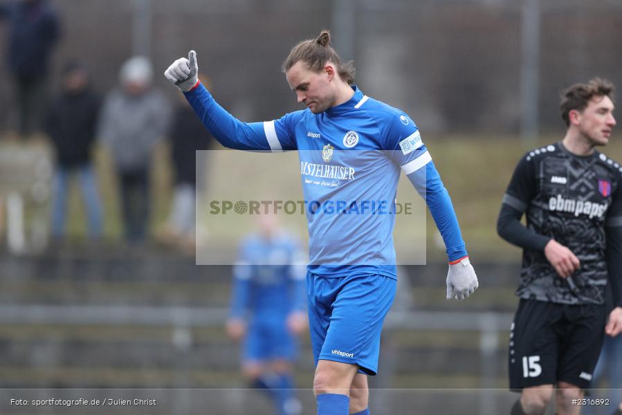 Gudmundur Hafsteinsson, Sepp-Endres-Sportanlage, Würzburg, 29.01.2022, BFV, sport, action, Fussball, Januar 2022, Saison 2021/2022, Landesfreundschaftsspiele, Verbandsliga Würrtemberg, Bayernliga Nord, FSV, WFV, FSV Hollenbach, Würzburger FV - Bild-ID: 2316892