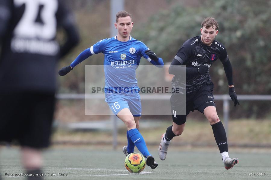 Lukas Imgrund, Sepp-Endres-Sportanlage, Würzburg, 29.01.2022, BFV, sport, action, Fussball, Januar 2022, Saison 2021/2022, Landesfreundschaftsspiele, Verbandsliga Würrtemberg, Bayernliga Nord, FSV, WFV, FSV Hollenbach, Würzburger FV - Bild-ID: 2316906