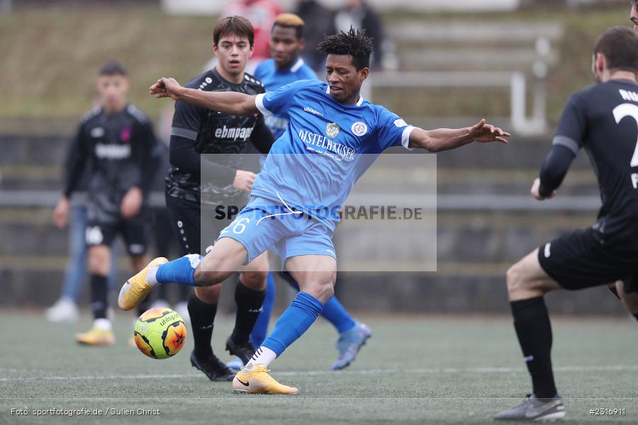 Essa Ganes, Sepp-Endres-Sportanlage, Würzburg, 29.01.2022, BFV, sport, action, Fussball, Januar 2022, Saison 2021/2022, Landesfreundschaftsspiele, Verbandsliga Würrtemberg, Bayernliga Nord, FSV, WFV, FSV Hollenbach, Würzburger FV - Bild-ID: 2316911