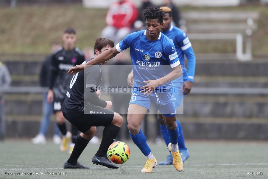 Essa Ganes, Sepp-Endres-Sportanlage, Würzburg, 29.01.2022, BFV, sport, action, Fussball, Januar 2022, Saison 2021/2022, Landesfreundschaftsspiele, Verbandsliga Würrtemberg, Bayernliga Nord, FSV, WFV, FSV Hollenbach, Würzburger FV - Bild-ID: 2316912