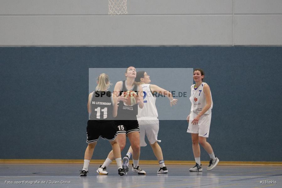 Daniela Vogel, Hans-Wilhelm-Renkhoff-Halle, Marktheidenfeld, 29.01.2022, DBB, sport, action, Januar 2022, Saison 2021/2022, HRN, RLD, Regionalliga Damen HR-Nord, Basketball, Regionalliga, BG Litzendorf, TV Marktheidenfeld - Bild-ID: 2316916