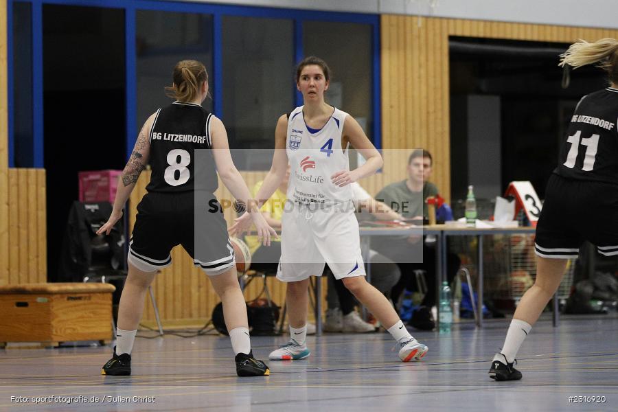 Eva Barthel, Hans-Wilhelm-Renkhoff-Halle, Marktheidenfeld, 29.01.2022, DBB, sport, action, Januar 2022, Saison 2021/2022, HRN, RLD, Regionalliga Damen HR-Nord, Basketball, Regionalliga, BG Litzendorf, TV Marktheidenfeld - Bild-ID: 2316920