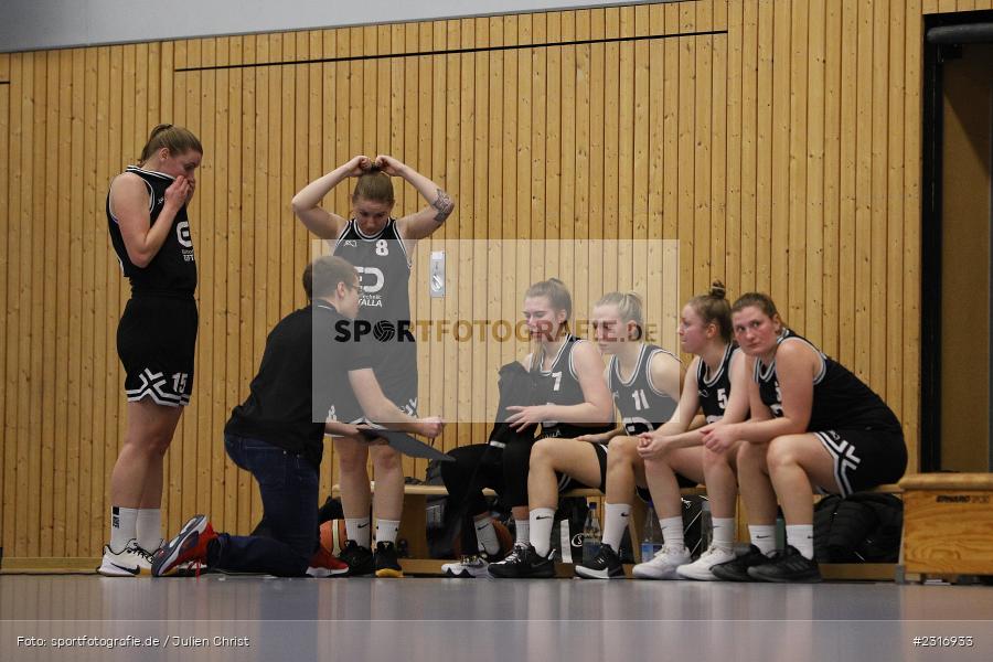 Coaching, Florian Hager, Hans-Wilhelm-Renkhoff-Halle, Marktheidenfeld, 29.01.2022, DBB, sport, action, Januar 2022, Saison 2021/2022, HRN, RLD, Regionalliga Damen HR-Nord, Basketball, Regionalliga, BG Litzendorf, TV Marktheidenfeld - Bild-ID: 2316933