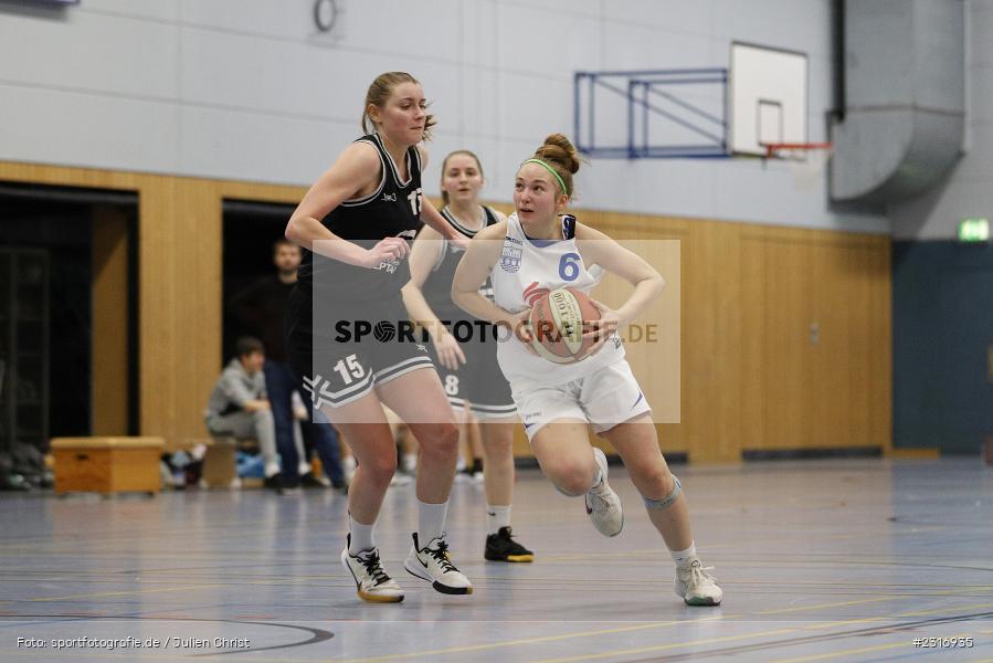 Vanessa Gorr, Hans-Wilhelm-Renkhoff-Halle, Marktheidenfeld, 29.01.2022, DBB, sport, action, Januar 2022, Saison 2021/2022, HRN, RLD, Regionalliga Damen HR-Nord, Basketball, Regionalliga, BG Litzendorf, TV Marktheidenfeld - Bild-ID: 2316935
