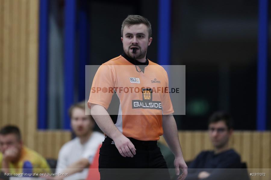 Schiedsrichter, Fabian Bergmann, Hans-Wilhelm-Renkhoff-Halle, Marktheidenfeld, 29.01.2022, DBB, sport, action, Januar 2022, Saison 2021/2022, HRN, RLD, Regionalliga Damen HR-Nord, Basketball, Regionalliga, BG Litzendorf, TV Marktheidenfeld - Bild-ID: 2317072 Schiedsrichter, Fabian Bergmann, Hans-Wilhelm-Renkhoff-Halle, Marktheidenfeld, 29.01.2022, DBB, sport, action, Januar 2022, Saison 2021/2022, HRN, RLD, Regionalliga Damen HR-Nord, Basketball, Regionalliga, BG Litzendorf, TV Marktheidenfeld - Bild-ID: 2317072