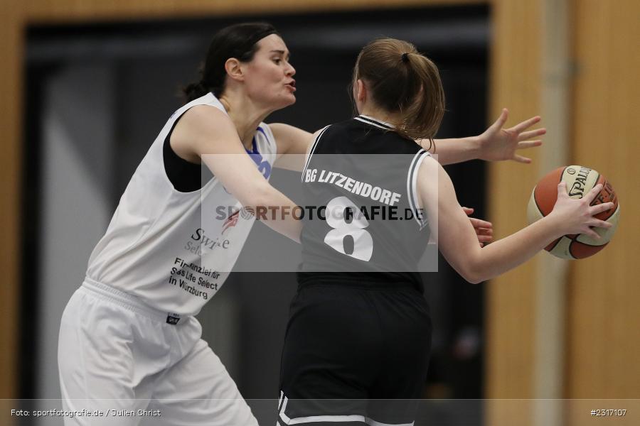 Anne Pfister, Hans-Wilhelm-Renkhoff-Halle, Marktheidenfeld, 29.01.2022, DBB, sport, action, Januar 2022, Saison 2021/2022, HRN, RLD, Regionalliga Damen HR-Nord, Basketball, Regionalliga, BG Litzendorf, TV Marktheidenfeld - Bild-ID: 2317107