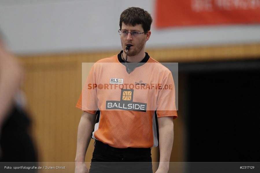 RLS, Ballside, Schiedsrichter, Burkhard Fuchs, Hans-Wilhelm-Renkhoff-Halle, Marktheidenfeld, 29.01.2022, DBB, sport, action, Januar 2022, Saison 2021/2022, HRN, RLD, Regionalliga Damen HR-Nord, Basketball, Regionalliga, BG Litzendorf, TV Marktheidenfeld - Bild-ID: 2317129