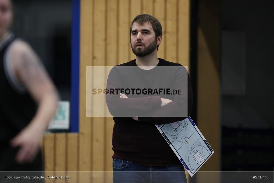 Fabian Barthel, Hans-Wilhelm-Renkhoff-Halle, Marktheidenfeld, 29.01.2022, DBB, sport, action, Januar 2022, Saison 2021/2022, HRN, RLD, Regionalliga Damen HR-Nord, Basketball, Regionalliga, BG Litzendorf, TV Marktheidenfeld - Bild-ID: 2317135