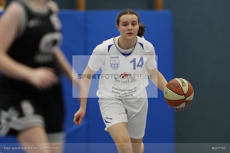 Maike Herrmann, Hans-Wilhelm-Renkhoff-Halle, Marktheidenfeld, 29.01.2022, DBB, sport, action, Januar 2022, Saison 2021/2022, HRN, RLD, Regionalliga Damen HR-Nord, Basketball, Regionalliga, BG Litzendorf, TV Marktheidenfeld - Bild-ID: 2317136