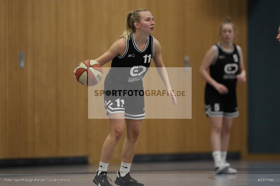 Ramona Hesselbarth, Hans-Wilhelm-Renkhoff-Halle, Marktheidenfeld, 29.01.2022, DBB, sport, action, Januar 2022, Saison 2021/2022, HRN, RLD, Regionalliga Damen HR-Nord, Basketball, Regionalliga, BG Litzendorf, TV Marktheidenfeld - Bild-ID: 2317180
