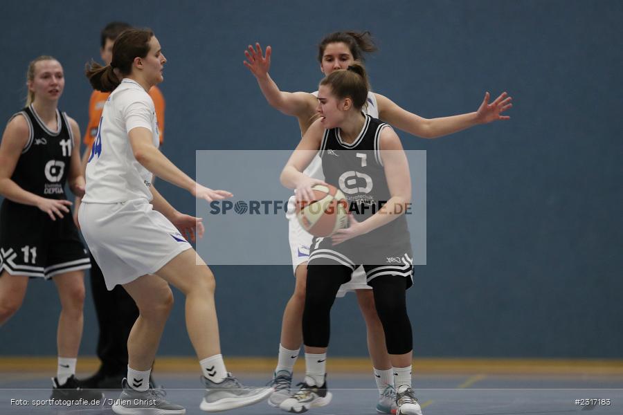 Franziska Hager, Hans-Wilhelm-Renkhoff-Halle, Marktheidenfeld, 29.01.2022, DBB, sport, action, Januar 2022, Saison 2021/2022, HRN, RLD, Regionalliga Damen HR-Nord, Basketball, Regionalliga, BG Litzendorf, TV Marktheidenfeld - Bild-ID: 2317183