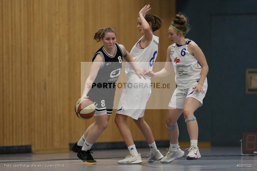 Isabell Goller, Hans-Wilhelm-Renkhoff-Halle, Marktheidenfeld, 29.01.2022, DBB, sport, action, Januar 2022, Saison 2021/2022, HRN, RLD, Regionalliga Damen HR-Nord, Basketball, Regionalliga, BG Litzendorf, TV Marktheidenfeld - Bild-ID: 2317222