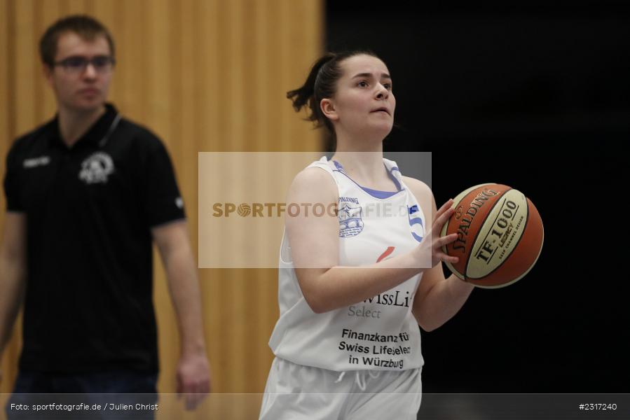 Elena Ivanov, Hans-Wilhelm-Renkhoff-Halle, Marktheidenfeld, 29.01.2022, DBB, sport, action, Januar 2022, Saison 2021/2022, HRN, RLD, Regionalliga Damen HR-Nord, Basketball, Regionalliga, BG Litzendorf, TV Marktheidenfeld - Bild-ID: 2317240