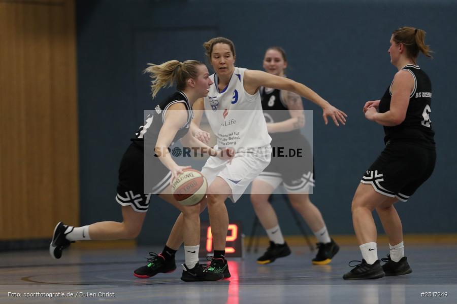 Ramona Hesselbarth, Hans-Wilhelm-Renkhoff-Halle, Marktheidenfeld, 29.01.2022, DBB, sport, action, Januar 2022, Saison 2021/2022, HRN, RLD, Regionalliga Damen HR-Nord, Basketball, Regionalliga, BG Litzendorf, TV Marktheidenfeld - Bild-ID: 2317249