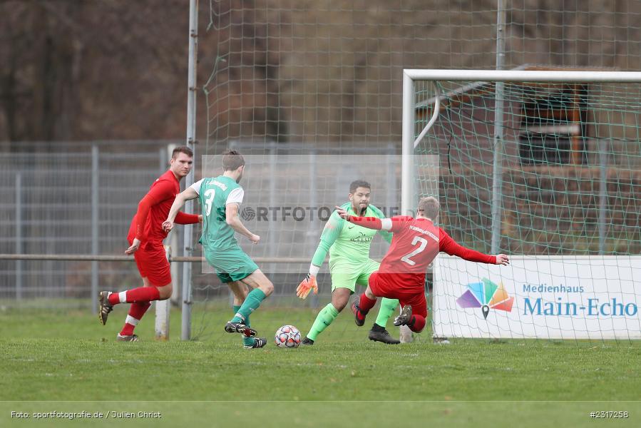 Marcel Jamil, Julian Ködel, Jan Vogt, Maurice Fella, Sportplatz Duivenallee, Gemünden, 30.01.2022, BFV, sport, action, Januar 2022, Saison 2021/2022, Bezirksfreundschaftsspiele, FCV, FVGS, 1. FC Viktoria Untererthal, FV Gemünden/Seifriedsburg - Bild-ID: 2317258