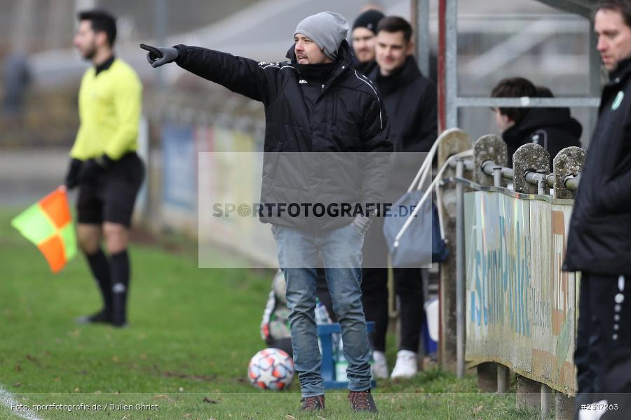 Jens Fromm, Sportplatz Duivenallee, Gemünden, 30.01.2022, BFV, sport, action, Januar 2022, Saison 2021/2022, Bezirksfreundschaftsspiele, FCV, FVGS, 1. FC Viktoria Untererthal, FV Gemünden/Seifriedsburg - Bild-ID: 2317263