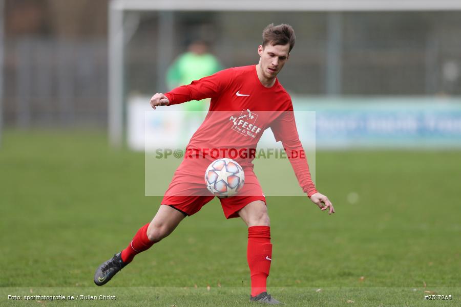 Jonas Schmitt, Sportplatz Duivenallee, Gemünden, 30.01.2022, BFV, sport, action, Januar 2022, Saison 2021/2022, Bezirksfreundschaftsspiele, FCV, FVGS, 1. FC Viktoria Untererthal, FV Gemünden/Seifriedsburg - Bild-ID: 2317265