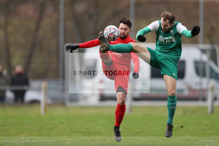 Robert Erfurt, Sportplatz Duivenallee, Gemünden, 30.01.2022, BFV, sport, action, Januar 2022, Saison 2021/2022, Bezirksfreundschaftsspiele, FCV, FVGS, 1. FC Viktoria Untererthal, FV Gemünden/Seifriedsburg - Bild-ID: 2317266