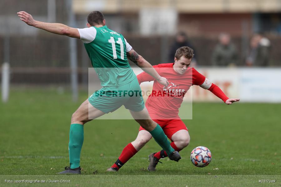 Jan Vogt, Sportplatz Duivenallee, Gemünden, 30.01.2022, BFV, sport, action, Januar 2022, Saison 2021/2022, Bezirksfreundschaftsspiele, FCV, FVGS, 1. FC Viktoria Untererthal, FV Gemünden/Seifriedsburg - Bild-ID: 2317269