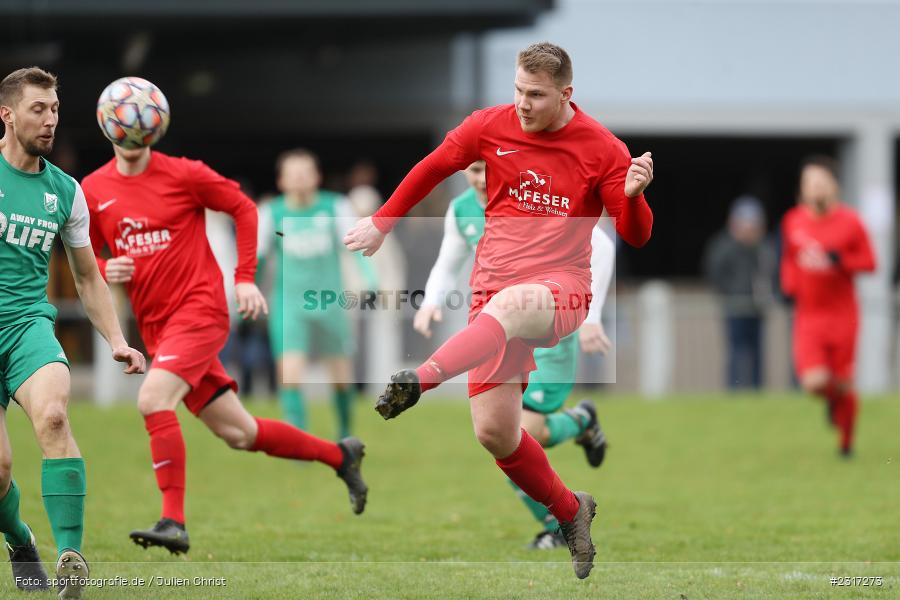 David Vogt, Sportplatz Duivenallee, Gemünden, 30.01.2022, BFV, sport, action, Januar 2022, Saison 2021/2022, Bezirksfreundschaftsspiele, FCV, FVGS, 1. FC Viktoria Untererthal, FV Gemünden/Seifriedsburg - Bild-ID: 2317273