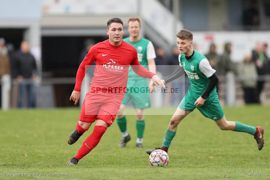 Johannes Scholz, Sportplatz Duivenallee, Gemünden, 30.01.2022, BFV, sport, action, Januar 2022, Saison 2021/2022, Bezirksfreundschaftsspiele, FCV, FVGS, 1. FC Viktoria Untererthal, FV Gemünden/Seifriedsburg - Bild-ID: 2317276