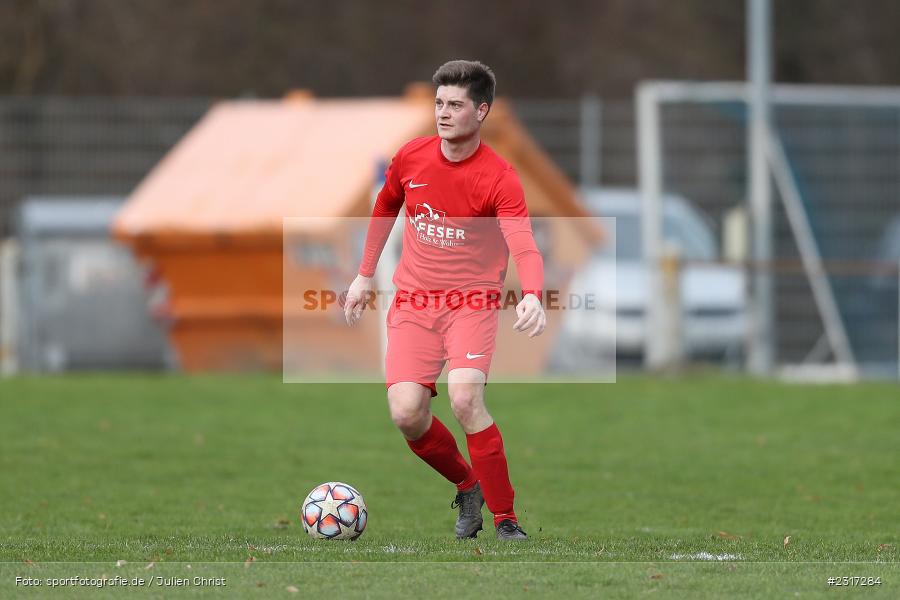 Lukas Lutz, Sportplatz Duivenallee, Gemünden, 30.01.2022, BFV, sport, action, Januar 2022, Saison 2021/2022, Bezirksfreundschaftsspiele, FCV, FVGS, 1. FC Viktoria Untererthal, FV Gemünden/Seifriedsburg - Bild-ID: 2317284