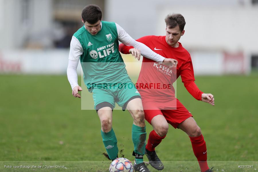 Christoph Gerlach, Sportplatz Duivenallee, Gemünden, 30.01.2022, BFV, sport, action, Januar 2022, Saison 2021/2022, Bezirksfreundschaftsspiele, FCV, FVGS, 1. FC Viktoria Untererthal, FV Gemünden/Seifriedsburg - Bild-ID: 2317291