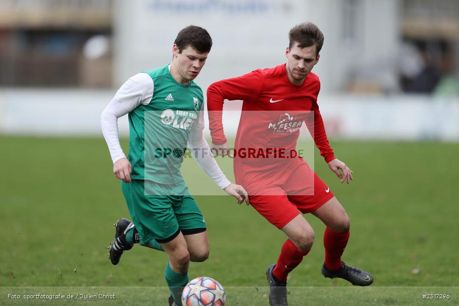 Christoph Gerlach, Sportplatz Duivenallee, Gemünden, 30.01.2022, BFV, sport, action, Januar 2022, Saison 2021/2022, Bezirksfreundschaftsspiele, FCV, FVGS, 1. FC Viktoria Untererthal, FV Gemünden/Seifriedsburg - Bild-ID: 2317296