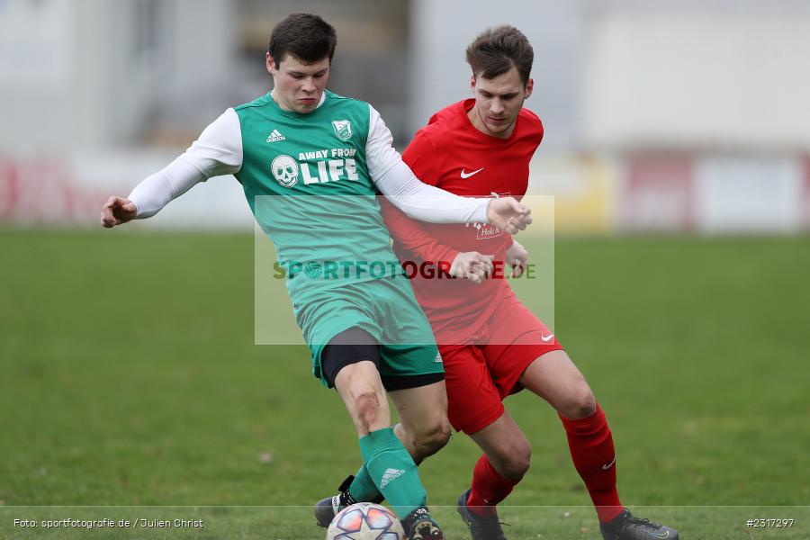 Christoph Gerlach, Sportplatz Duivenallee, Gemünden, 30.01.2022, BFV, sport, action, Januar 2022, Saison 2021/2022, Bezirksfreundschaftsspiele, FCV, FVGS, 1. FC Viktoria Untererthal, FV Gemünden/Seifriedsburg - Bild-ID: 2317297