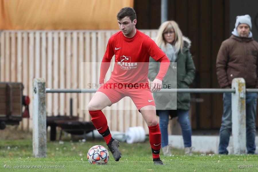 David Lippert, Sportplatz Duivenallee, Gemünden, 30.01.2022, BFV, sport, action, Januar 2022, Saison 2021/2022, Bezirksfreundschaftsspiele, FCV, FVGS, 1. FC Viktoria Untererthal, FV Gemünden/Seifriedsburg - Bild-ID: 2317310