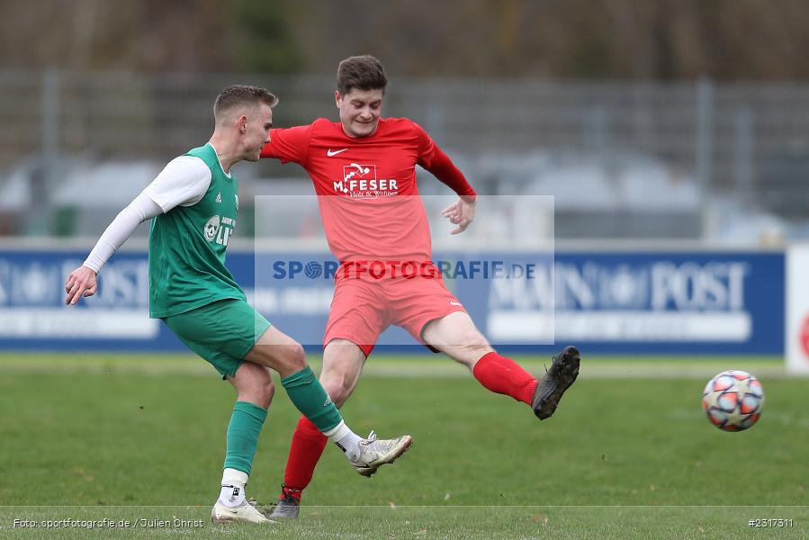 Maurice Pache, Sportplatz Duivenallee, Gemünden, 30.01.2022, BFV, sport, action, Januar 2022, Saison 2021/2022, Bezirksfreundschaftsspiele, FCV, FVGS, 1. FC Viktoria Untererthal, FV Gemünden/Seifriedsburg - Bild-ID: 2317311