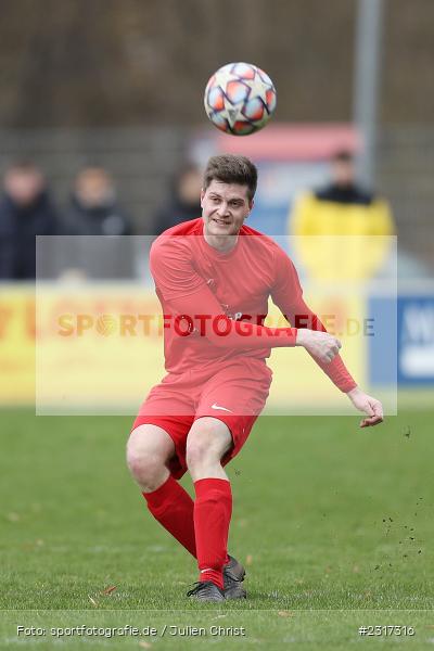 Lukas Lutz, Sportplatz Duivenallee, Gemünden, 30.01.2022, BFV, sport, action, Januar 2022, Saison 2021/2022, Bezirksfreundschaftsspiele, FCV, FVGS, 1. FC Viktoria Untererthal, FV Gemünden/Seifriedsburg - Bild-ID: 2317316 Lukas Lutz, Sportplatz Duivenallee, Gemünden, 30.01.2022, BFV, sport, action, Januar 2022, Saison 2021/2022, Bezirksfreundschaftsspiele, FCV, FVGS, 1. FC Viktoria Untererthal, FV Gemünden/Seifriedsburg - Bild-ID: 2317316