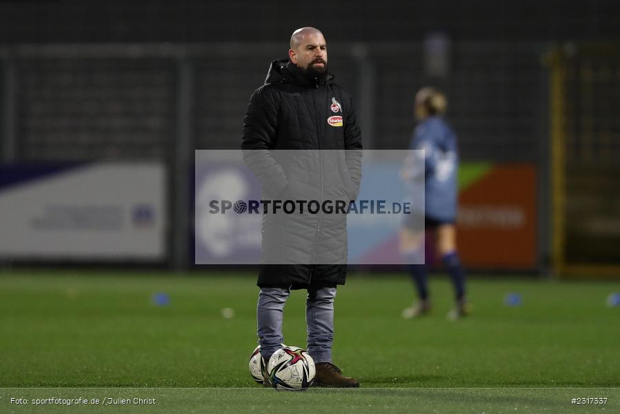 Sascha Glass, Dietmar-Hopp-Stadion, Sinsheim, 04.02.2022, DFB, sport, action, Februar 2022, Saison 2021/2022, FLYERALARM Frauen-Bundesliga, FFBL, FCK, TSG, 1. FC Köln, TSG 1899 Hoffenheim - Bild-ID: 2317337
