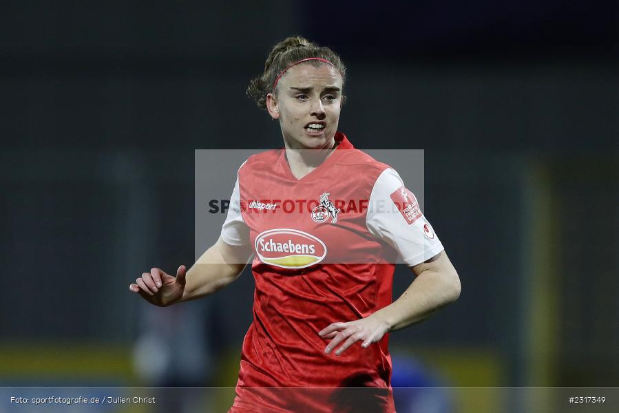 Myrthe Moorrees, Dietmar-Hopp-Stadion, Sinsheim, 04.02.2022, DFB, sport, action, Februar 2022, Saison 2021/2022, FLYERALARM Frauen-Bundesliga, FFBL, FCK, TSG, 1. FC Köln, TSG 1899 Hoffenheim - Bild-ID: 2317349