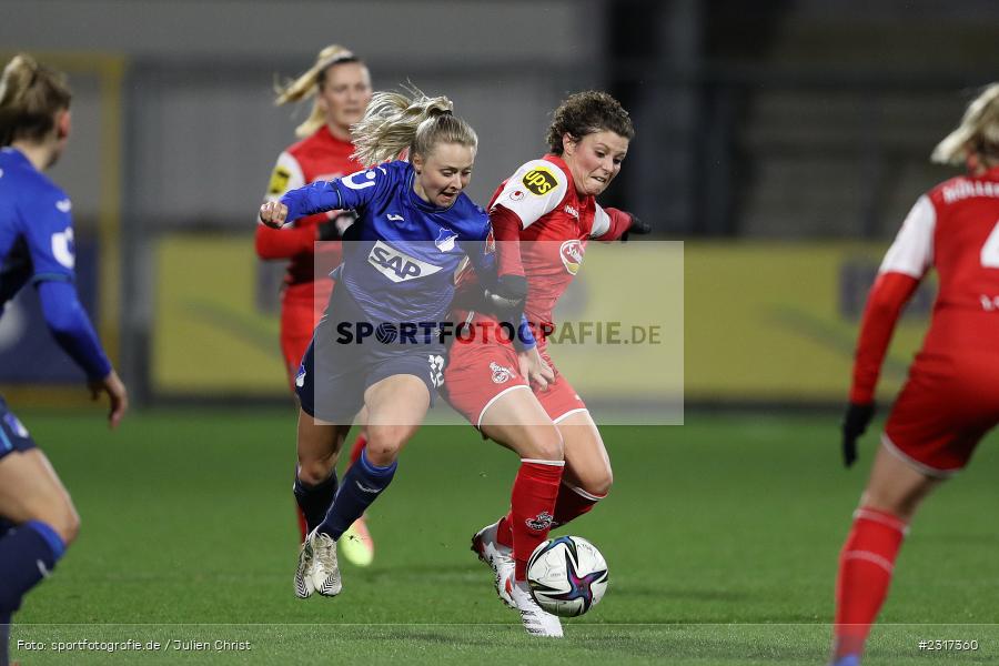 Judith Steinert, Dietmar-Hopp-Stadion, Sinsheim, 04.02.2022, DFB, sport, action, Februar 2022, Saison 2021/2022, FLYERALARM Frauen-Bundesliga, FFBL, FCK, TSG, 1. FC Köln, TSG 1899 Hoffenheim - Bild-ID: 2317360 Judith Steinert, Dietmar-Hopp-Stadion, Sinsheim, 04.02.2022, DFB, sport, action, Februar 2022, Saison 2021/2022, FLYERALARM Frauen-Bundesliga, FFBL, FCK, TSG, 1. FC Köln, TSG 1899 Hoffenheim - Bild-ID: 2317360