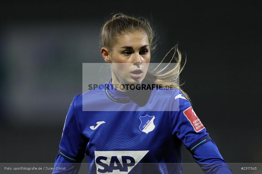 Jule Brand, Dietmar-Hopp-Stadion, Sinsheim, 04.02.2022, DFB, sport, action, Februar 2022, Saison 2021/2022, FLYERALARM Frauen-Bundesliga, FFBL, FCK, TSG, 1. FC Köln, TSG 1899 Hoffenheim - Bild-ID: 2317365 Jule Brand, Dietmar-Hopp-Stadion, Sinsheim, 04.02.2022, DFB, sport, action, Februar 2022, Saison 2021/2022, FLYERALARM Frauen-Bundesliga, FFBL, FCK, TSG, 1. FC Köln, TSG 1899 Hoffenheim - Bild-ID: 2317365