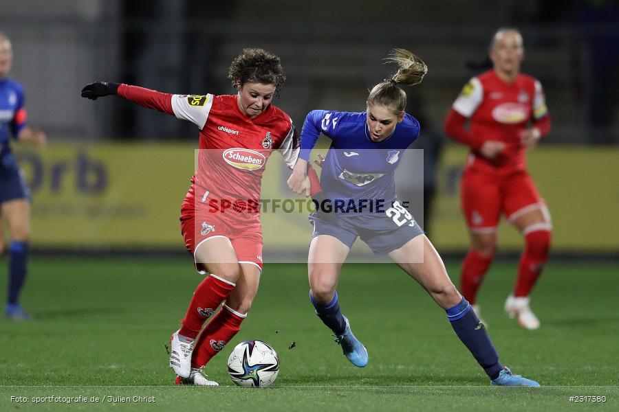 Anja Pfluger, Dietmar-Hopp-Stadion, Sinsheim, 04.02.2022, DFB, sport, action, Februar 2022, Saison 2021/2022, FLYERALARM Frauen-Bundesliga, FFBL, FCK, TSG, 1. FC Köln, TSG 1899 Hoffenheim - Bild-ID: 2317380 Anja Pfluger, Dietmar-Hopp-Stadion, Sinsheim, 04.02.2022, DFB, sport, action, Februar 2022, Saison 2021/2022, FLYERALARM Frauen-Bundesliga, FFBL, FCK, TSG, 1. FC Köln, TSG 1899 Hoffenheim - Bild-ID: 2317380