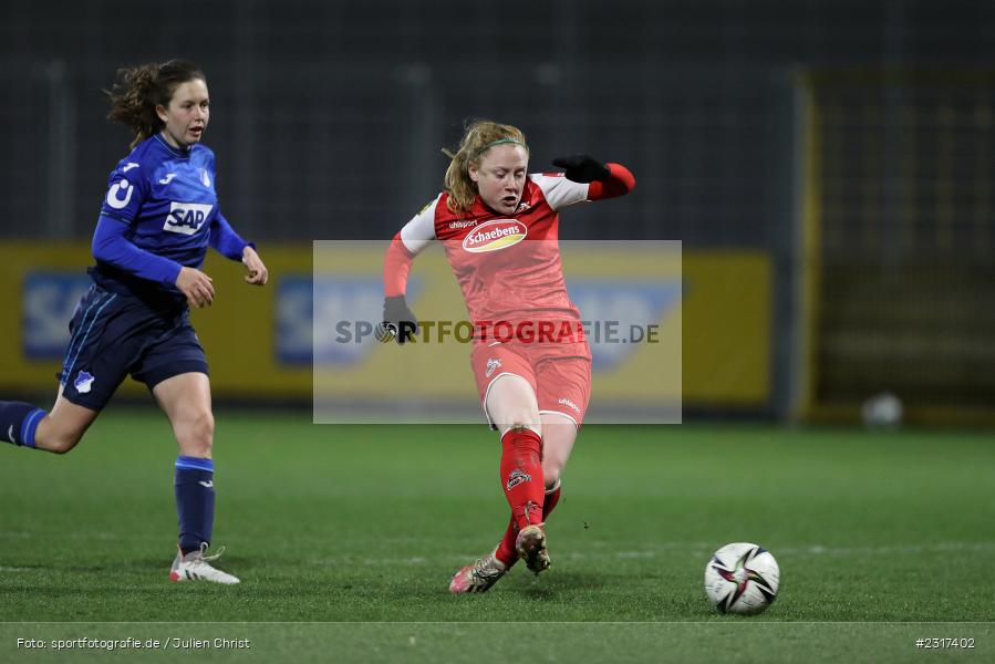 Amber Barrett, Dietmar-Hopp-Stadion, Sinsheim, 04.02.2022, DFB, sport, action, Februar 2022, Saison 2021/2022, FLYERALARM Frauen-Bundesliga, FFBL, FCK, TSG, 1. FC Köln, TSG 1899 Hoffenheim - Bild-ID: 2317402 Amber Barrett, Dietmar-Hopp-Stadion, Sinsheim, 04.02.2022, DFB, sport, action, Februar 2022, Saison 2021/2022, FLYERALARM Frauen-Bundesliga, FFBL, FCK, TSG, 1. FC Köln, TSG 1899 Hoffenheim - Bild-ID: 2317402