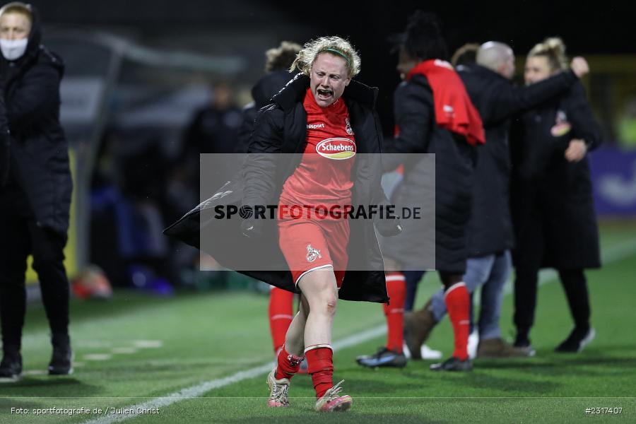 Amber Barrett, Dietmar-Hopp-Stadion, Sinsheim, 04.02.2022, DFB, sport, action, Februar 2022, Saison 2021/2022, FLYERALARM Frauen-Bundesliga, FFBL, FCK, TSG, 1. FC Köln, TSG 1899 Hoffenheim - Bild-ID: 2317407 Amber Barrett, Dietmar-Hopp-Stadion, Sinsheim, 04.02.2022, DFB, sport, action, Februar 2022, Saison 2021/2022, FLYERALARM Frauen-Bundesliga, FFBL, FCK, TSG, 1. FC Köln, TSG 1899 Hoffenheim - Bild-ID: 2317407