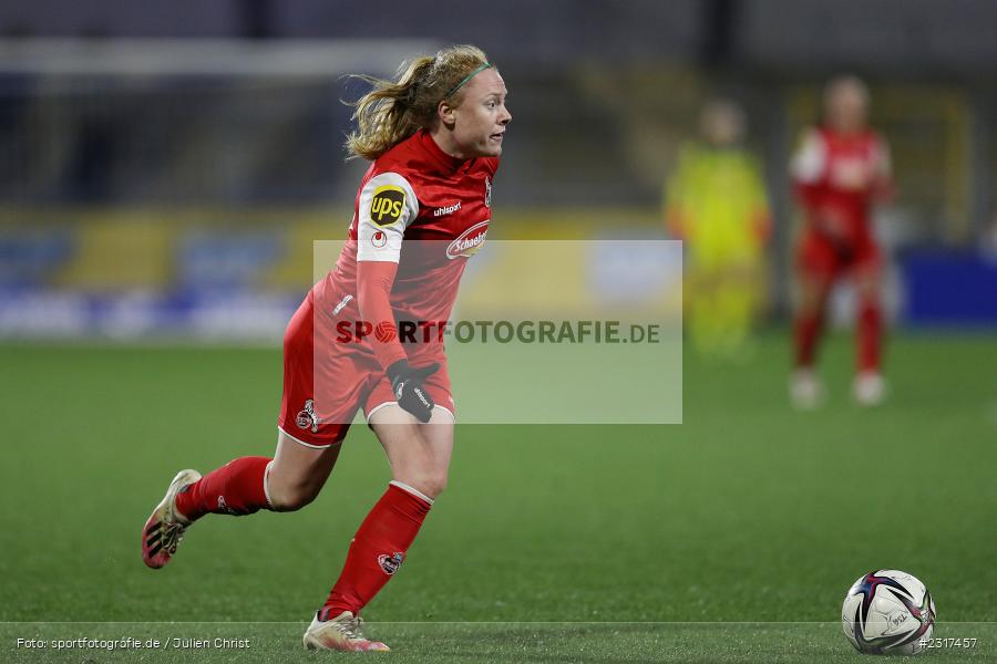 Amber Barrett, Dietmar-Hopp-Stadion, Sinsheim, 04.02.2022, DFB, sport, action, Februar 2022, Saison 2021/2022, FLYERALARM Frauen-Bundesliga, FFBL, FCK, TSG, 1. FC Köln, TSG 1899 Hoffenheim - Bild-ID: 2317457