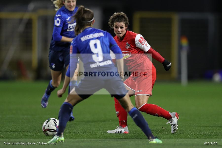 Anja Pfluger, Dietmar-Hopp-Stadion, Sinsheim, 04.02.2022, DFB, sport, action, Februar 2022, Saison 2021/2022, FLYERALARM Frauen-Bundesliga, FFBL, FCK, TSG, 1. FC Köln, TSG 1899 Hoffenheim - Bild-ID: 2317458 Anja Pfluger, Dietmar-Hopp-Stadion, Sinsheim, 04.02.2022, DFB, sport, action, Februar 2022, Saison 2021/2022, FLYERALARM Frauen-Bundesliga, FFBL, FCK, TSG, 1. FC Köln, TSG 1899 Hoffenheim - Bild-ID: 2317458