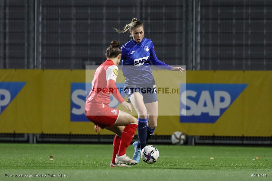 Jule Brand, Dietmar-Hopp-Stadion, Sinsheim, 04.02.2022, DFB, sport, action, Februar 2022, Saison 2021/2022, FLYERALARM Frauen-Bundesliga, FFBL, FCK, TSG, 1. FC Köln, TSG 1899 Hoffenheim - Bild-ID: 2317481 Jule Brand, Dietmar-Hopp-Stadion, Sinsheim, 04.02.2022, DFB, sport, action, Februar 2022, Saison 2021/2022, FLYERALARM Frauen-Bundesliga, FFBL, FCK, TSG, 1. FC Köln, TSG 1899 Hoffenheim - Bild-ID: 2317481