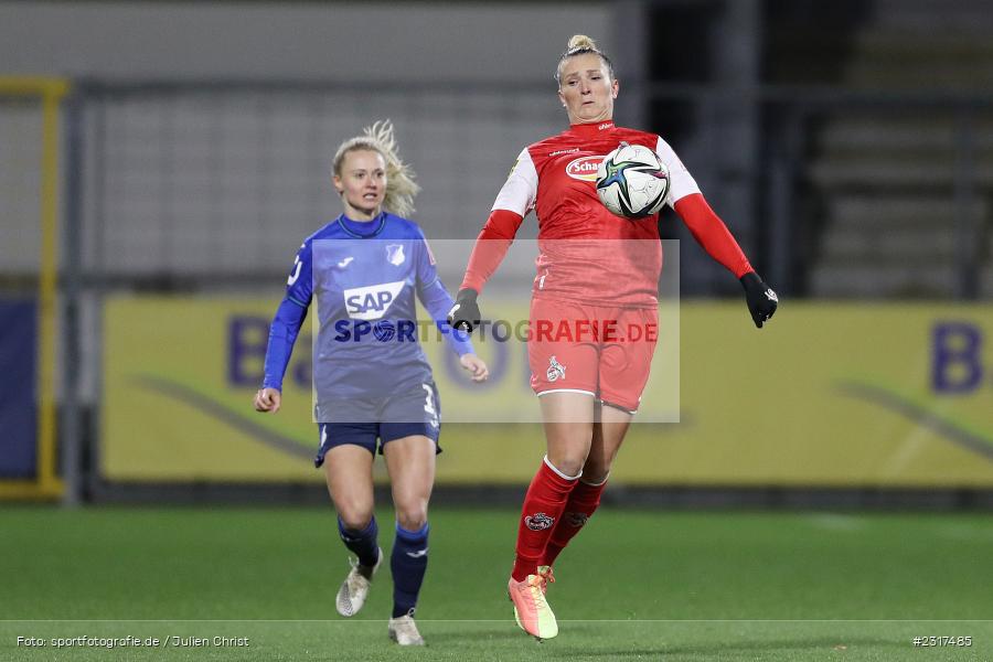 Rachel Rinast, Dietmar-Hopp-Stadion, Sinsheim, 04.02.2022, DFB, sport, action, Februar 2022, Saison 2021/2022, FLYERALARM Frauen-Bundesliga, FFBL, FCK, TSG, 1. FC Köln, TSG 1899 Hoffenheim - Bild-ID: 2317485 Rachel Rinast, Dietmar-Hopp-Stadion, Sinsheim, 04.02.2022, DFB, sport, action, Februar 2022, Saison 2021/2022, FLYERALARM Frauen-Bundesliga, FFBL, FCK, TSG, 1. FC Köln, TSG 1899 Hoffenheim - Bild-ID: 2317485
