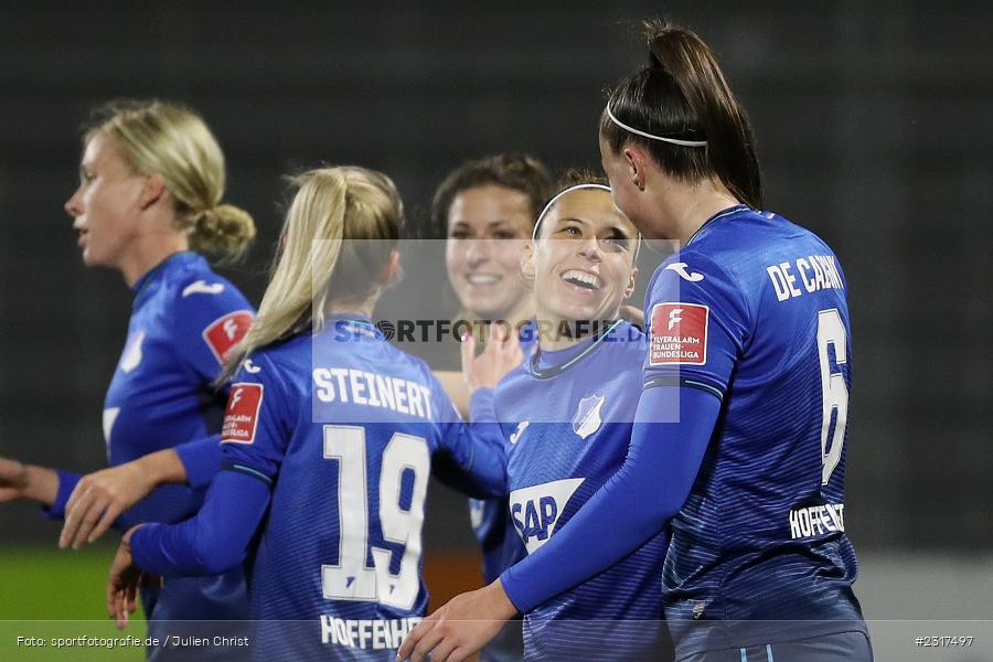 Freude, Torjubel, Nicole Billa, Dietmar-Hopp-Stadion, Sinsheim, 04.02.2022, DFB, sport, action, Februar 2022, Saison 2021/2022, FLYERALARM Frauen-Bundesliga, FFBL, FCK, TSG, 1. FC Köln, TSG 1899 Hoffenheim - Bild-ID: 2317497
