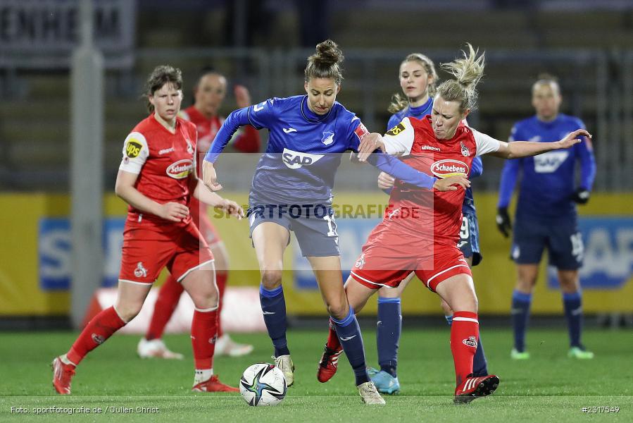 Franziska Harsch, Dietmar-Hopp-Stadion, Sinsheim, 04.02.2022, DFB, sport, action, Februar 2022, Saison 2021/2022, FLYERALARM Frauen-Bundesliga, FFBL, FCK, TSG, 1. FC Köln, TSG 1899 Hoffenheim - Bild-ID: 2317549 Franziska Harsch, Dietmar-Hopp-Stadion, Sinsheim, 04.02.2022, DFB, sport, action, Februar 2022, Saison 2021/2022, FLYERALARM Frauen-Bundesliga, FFBL, FCK, TSG, 1. FC Köln, TSG 1899 Hoffenheim - Bild-ID: 2317549