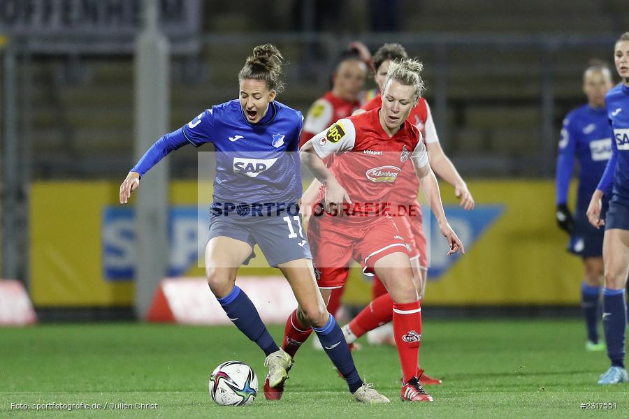 Franziska Harsch, Dietmar-Hopp-Stadion, Sinsheim, 04.02.2022, DFB, sport, action, Februar 2022, Saison 2021/2022, FLYERALARM Frauen-Bundesliga, FFBL, FCK, TSG, 1. FC Köln, TSG 1899 Hoffenheim - Bild-ID: 2317551