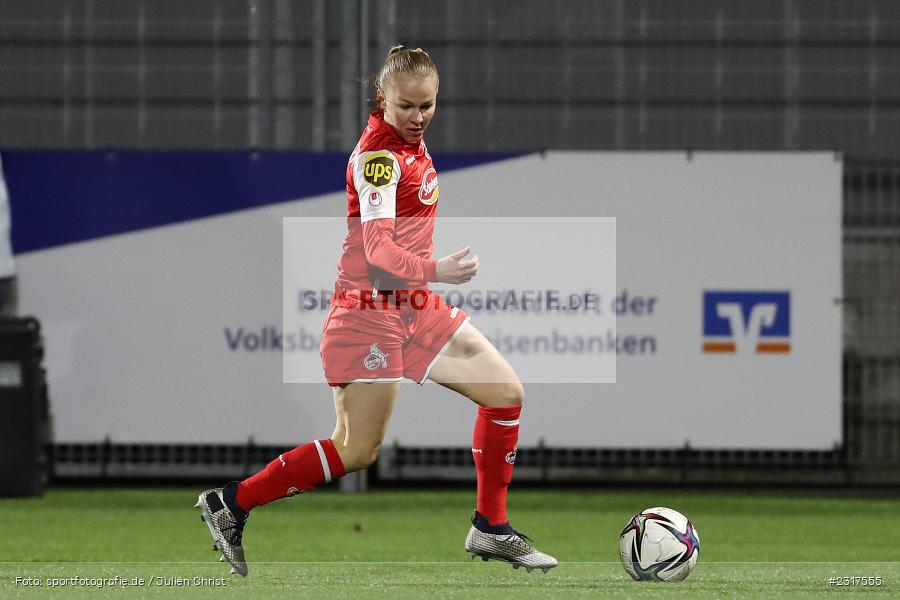 Laura Donhauser, Dietmar-Hopp-Stadion, Sinsheim, 04.02.2022, DFB, sport, action, Februar 2022, Saison 2021/2022, FLYERALARM Frauen-Bundesliga, FFBL, FCK, TSG, 1. FC Köln, TSG 1899 Hoffenheim - Bild-ID: 2317555 Laura Donhauser, Dietmar-Hopp-Stadion, Sinsheim, 04.02.2022, DFB, sport, action, Februar 2022, Saison 2021/2022, FLYERALARM Frauen-Bundesliga, FFBL, FCK, TSG, 1. FC Köln, TSG 1899 Hoffenheim - Bild-ID: 2317555
