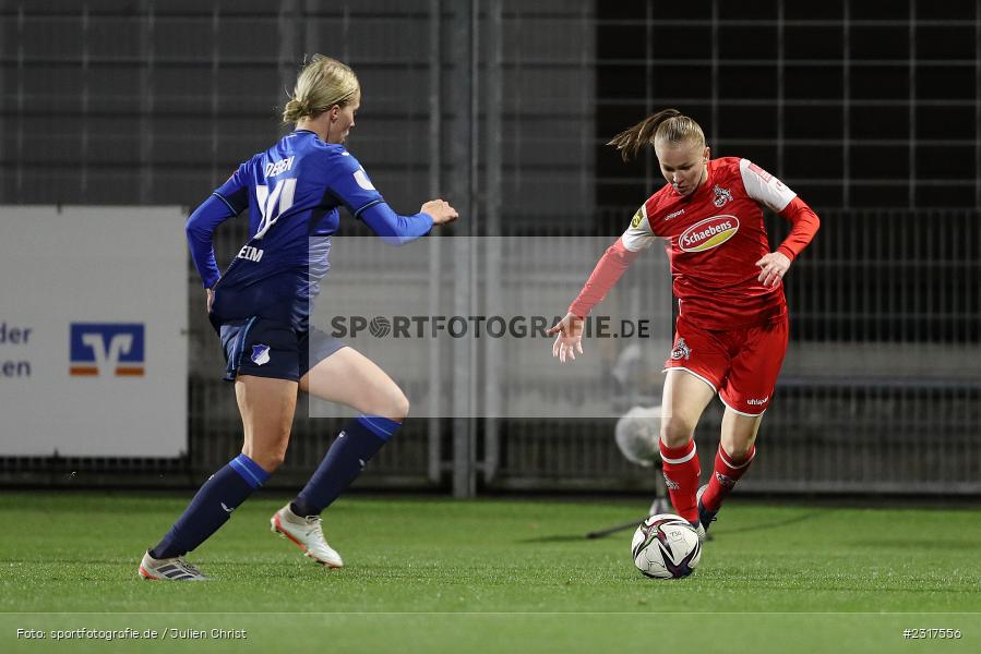 Laura Donhauser, Dietmar-Hopp-Stadion, Sinsheim, 04.02.2022, DFB, sport, action, Februar 2022, Saison 2021/2022, FLYERALARM Frauen-Bundesliga, FFBL, FCK, TSG, 1. FC Köln, TSG 1899 Hoffenheim - Bild-ID: 2317556 Laura Donhauser, Dietmar-Hopp-Stadion, Sinsheim, 04.02.2022, DFB, sport, action, Februar 2022, Saison 2021/2022, FLYERALARM Frauen-Bundesliga, FFBL, FCK, TSG, 1. FC Köln, TSG 1899 Hoffenheim - Bild-ID: 2317556