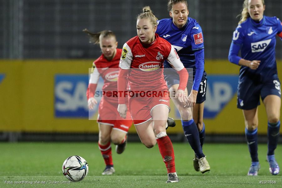 Weronika Zawistowska, Dietmar-Hopp-Stadion, Sinsheim, 04.02.2022, DFB, sport, action, Februar 2022, Saison 2021/2022, FLYERALARM Frauen-Bundesliga, FFBL, FCK, TSG, 1. FC Köln, TSG 1899 Hoffenheim - Bild-ID: 2317558